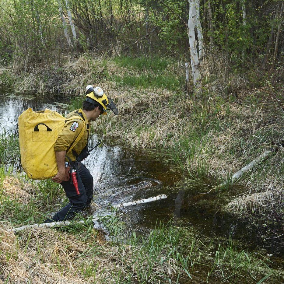 Rain offers some help for crews battling deadly wildfires in eastern Manitoba